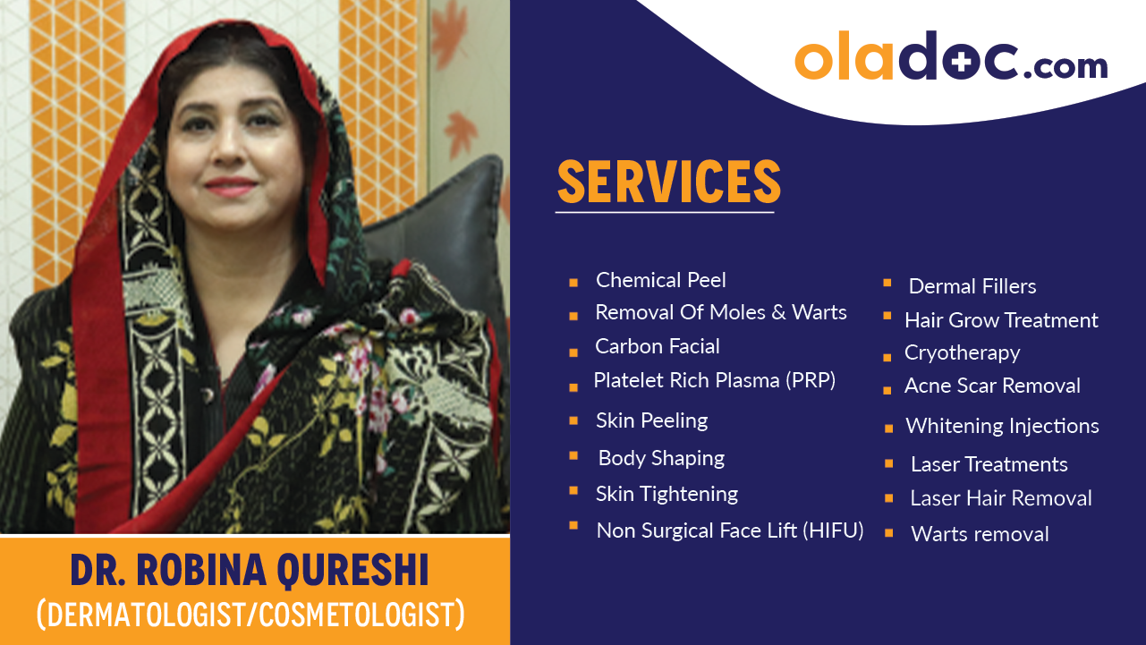 Services provided by  Dr. Robina Qureshi